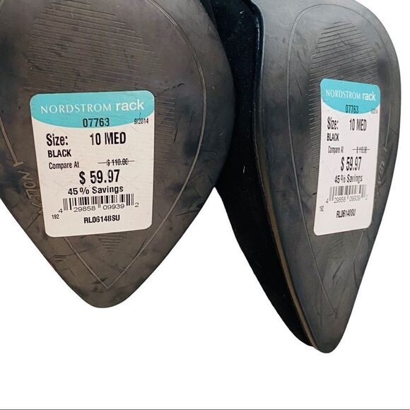 Kenneth Cole Reaction Fond Dona Tie Heels Booties Sh-booties Sz 10 NWT - Picture 3 of 8